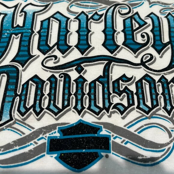 HARLEY DAVIDSON LADIES LONG SLEEVE T-SHIRTS SET OF 4 - Picture 6 of 14